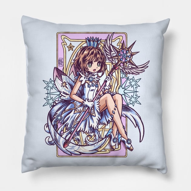 Cardcaptor Sakura: Clear Card Pillow by Angi.Laguado