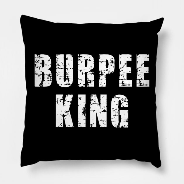 Burpee Gym Training Workout Muscle Pillow by Ensjodesigns