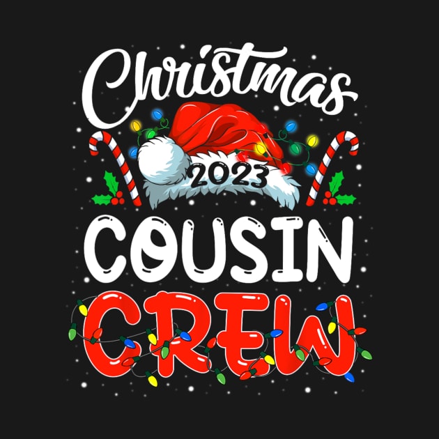 Christmas 2023 Cousin Crew Santa by nadenescarpellos