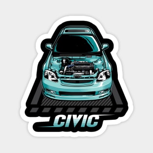 Honda Civic Magnet