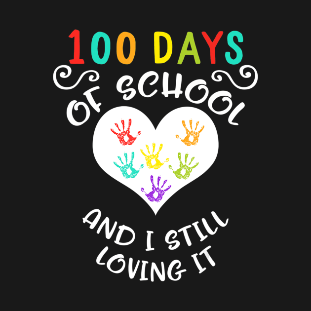 100 Days Of School Virtual Teacher Distance Learning Love by Kellers