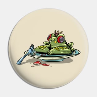 Frog Food Pin