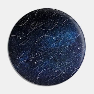 Planet pattern Pin