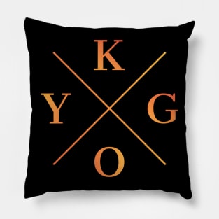 K Y G O - DJ Logo (Firestone) Pillow