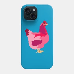 Pink Backyard Chicken Phone Case