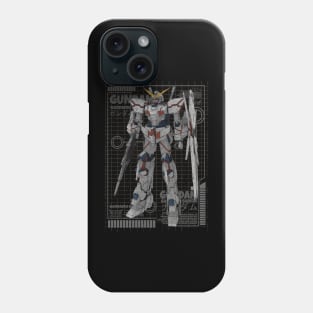 RX-0 Unicorn Gundam Phone Case