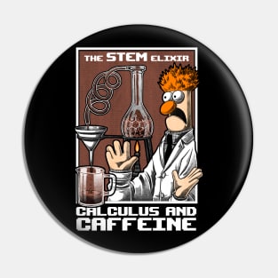 Science Puppet Coffee Lab - STEM Gift Pin