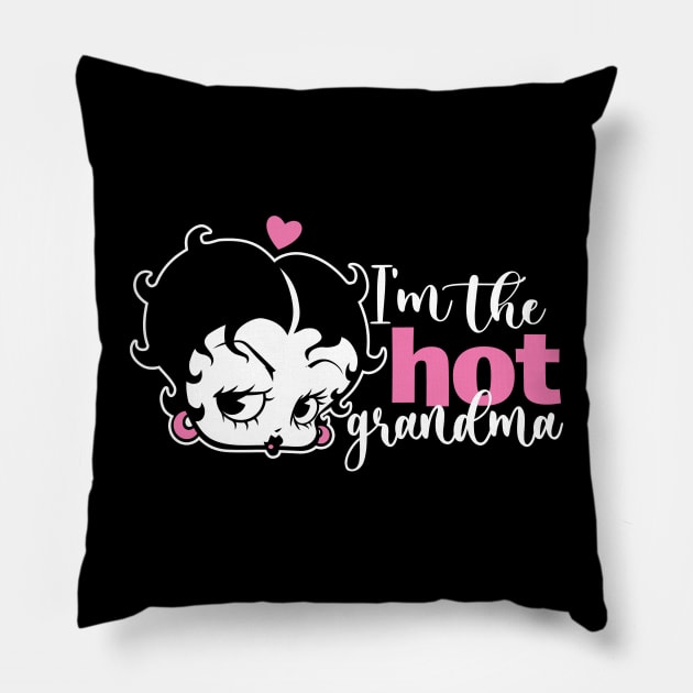 BETTY BOOP - Hot grandma 2.0 Pillow by KERZILLA