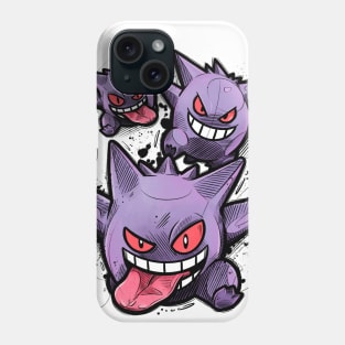 Gengars attack Phone Case