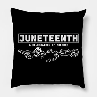 Juneteenth a Celebration of Freedom, Black History Pillow