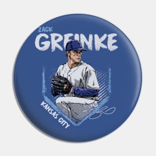 Zack Greinke Kansas City Base Pin