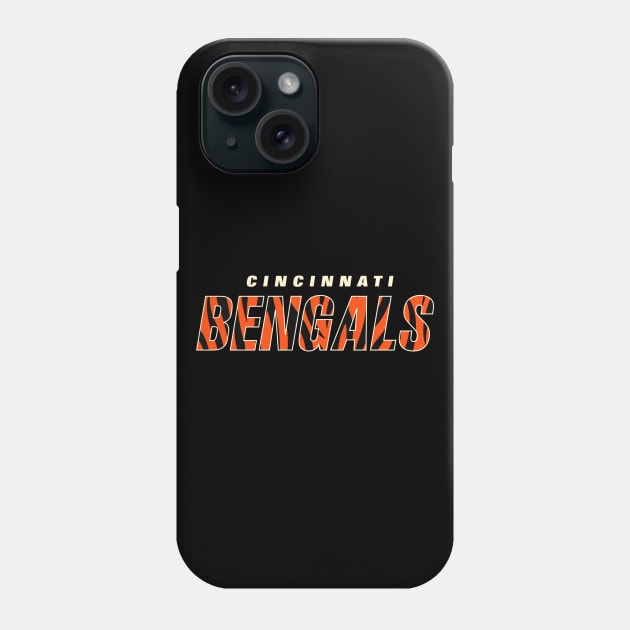 Cincinnati Bengals by Buck Tee Phone Case by Buck Tee