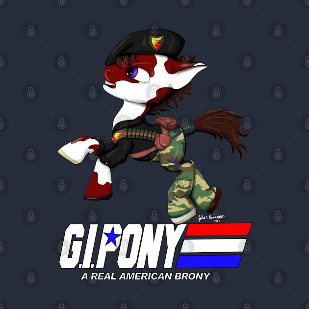 G.I. Pony by Magickal Vision: The Art of Jolie E. Bonnette