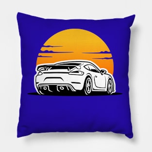 speed car, sunshine Pillow