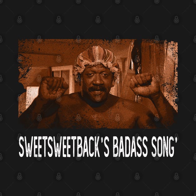 Vintage Vibes, Badass Ties Sweetsweetback's Movie Magic on Your Tee by Confused Reviews