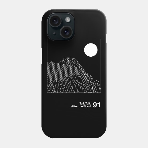 Talk Talk - After The Flood / Minimal Style Graphic Artwork Design Phone Case by saudade