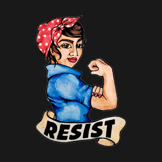 resist by adamanartwork