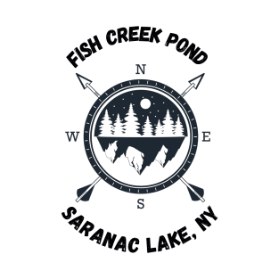 Fish Creek Pond Saranac Lake, NY T-Shirt