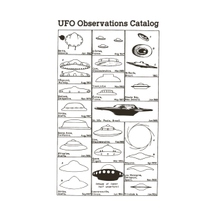 UFO Observations Catalog T-Shirt