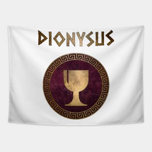 Dionysus Greek God of Wine Symbol Tapestry