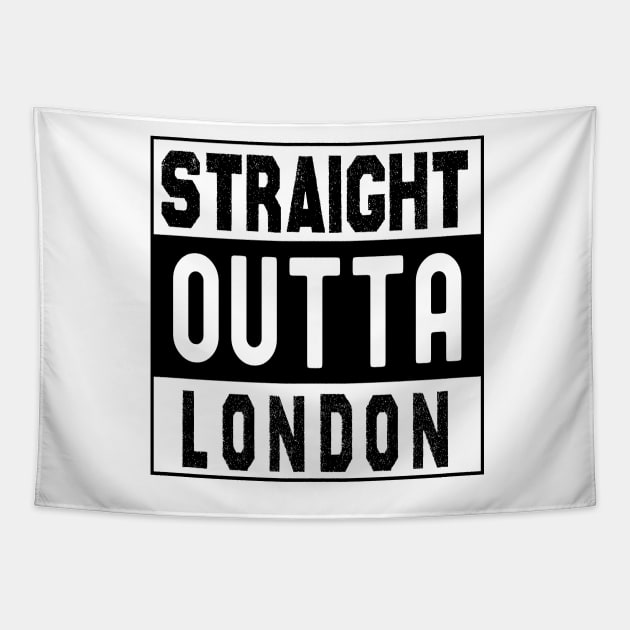 Straight Outta London Tapestry by bougieFire