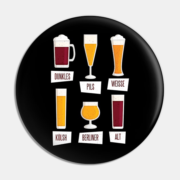 German Beers Pin by EarlAdrian