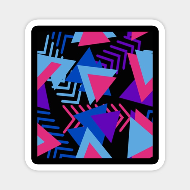 Geometric Pattern Magnet by Stylebydesign