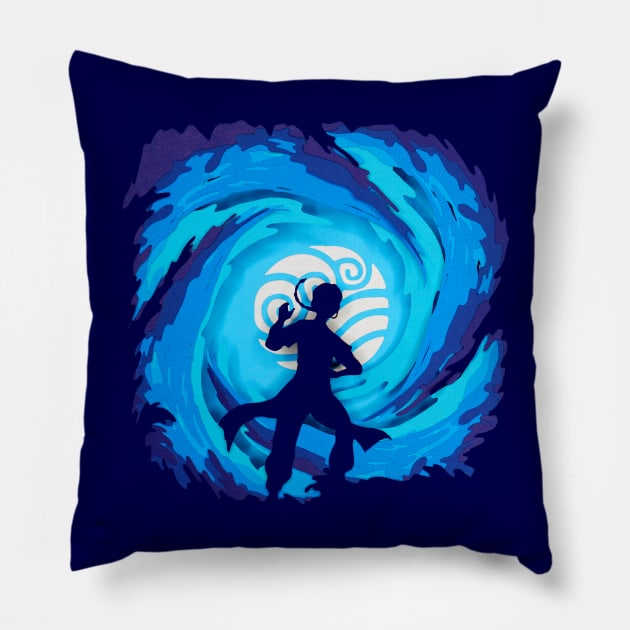 Katara Pillow by BenCharman