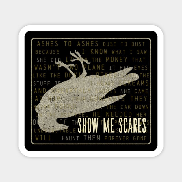 Show Me Scares Bird Logo Magnet by Show Me Scares Podcast