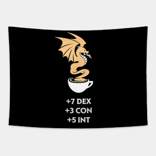 Dragon Roast Coffee Cup Magic Item Tapestry