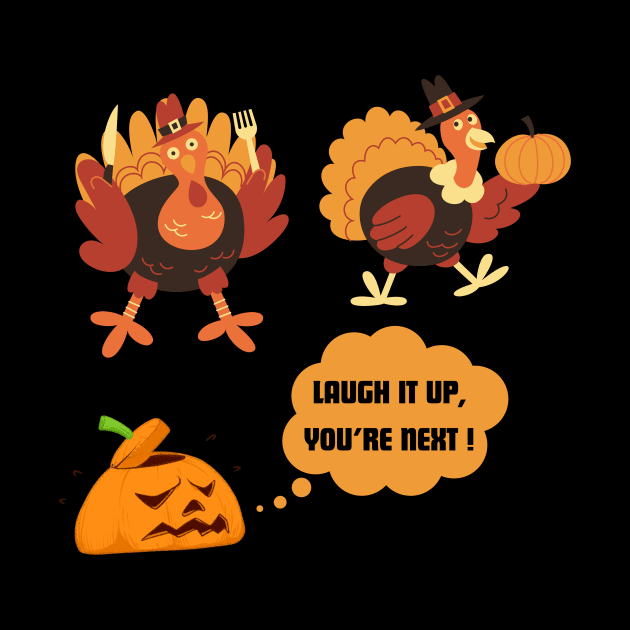 FUNNY THANKGIVING TURKEY by Utopia Shop