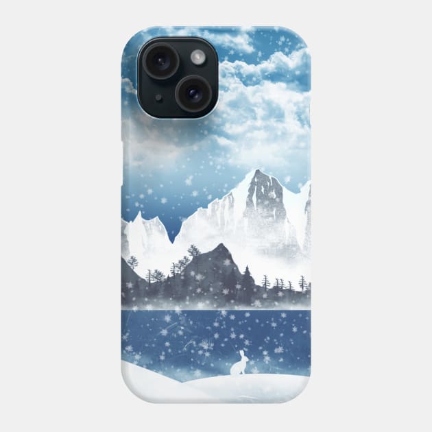 Winter Mountains Phone Case by Anastasiya Malakhova