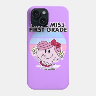 Little Miss First Grade Phone Case