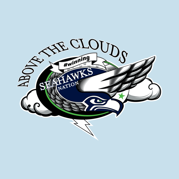 Seahawks Flight Logo by Nocturtle