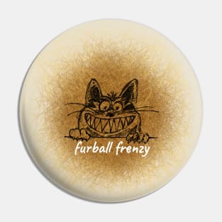 Furball Frenzy Tabby Pin