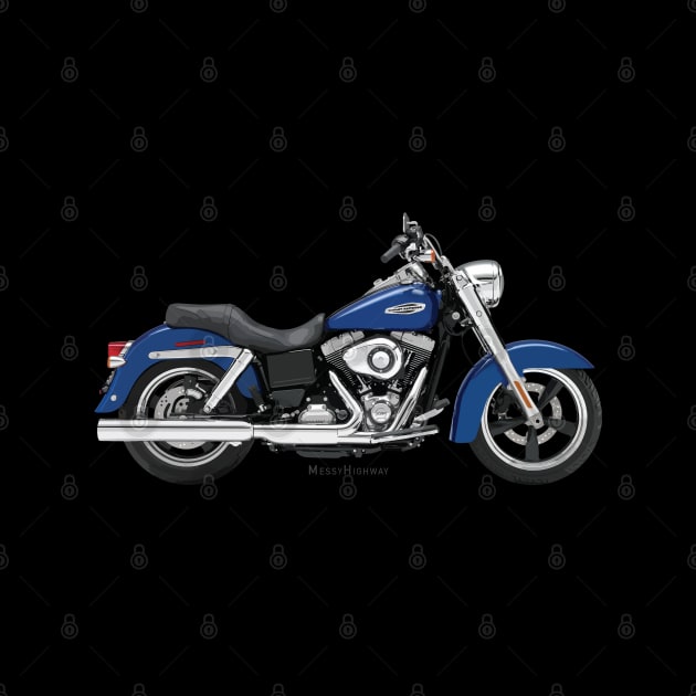 Harley-Davidson Switchback blue, s by MessyHighway