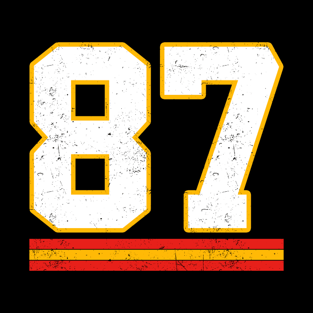 Number 87 Kansas City - Travis Kelce by alujino