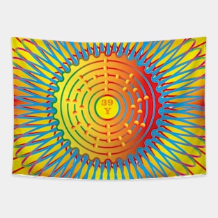 Yttrium Ornament Tapestry