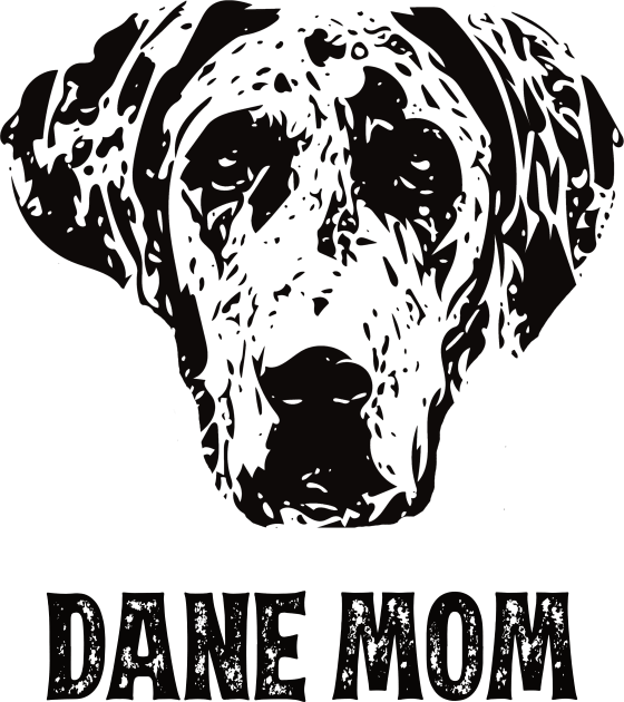 Dane Mom - Great Dane Mom Kids T-Shirt by DoggyStyles