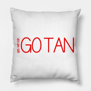 Yes we can go Tan-Chippewa Ranch Camp Pillow