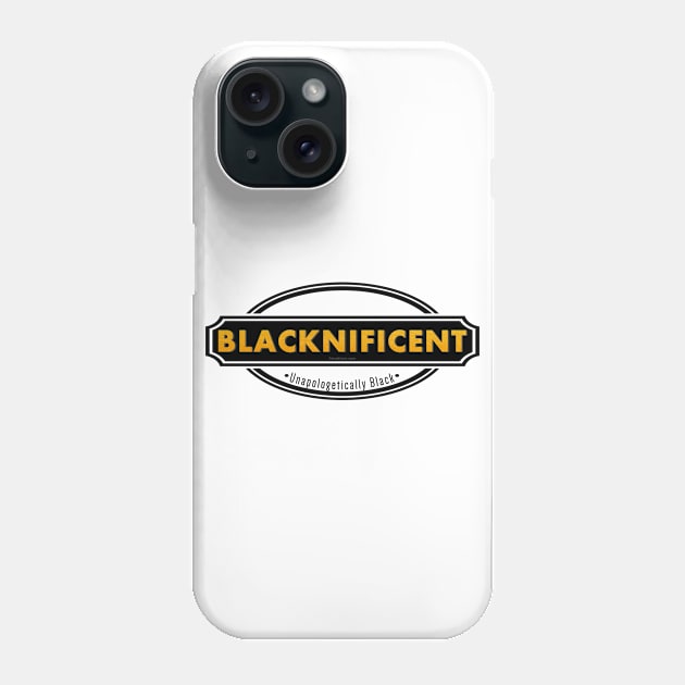 Blacknificent Phone Case by Afroditees