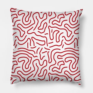 Rounded Lines 3 Pillow