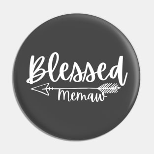 Blessed Memaw Pin