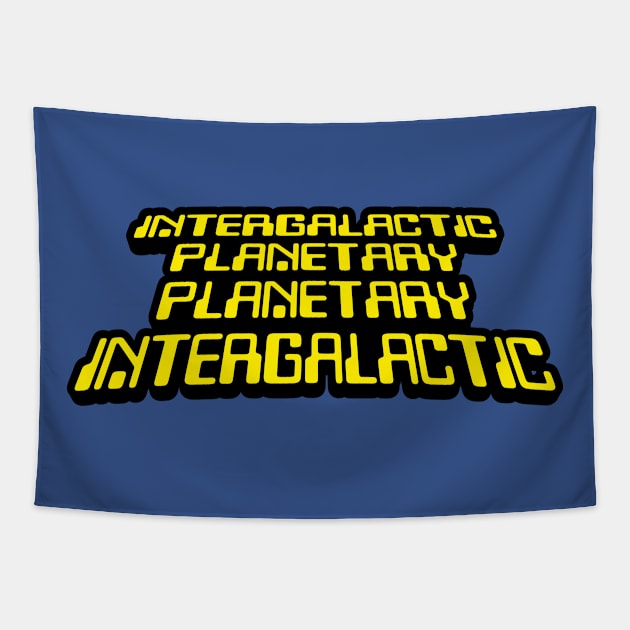 INTERGALACTIC PLANETARY BEASTIES Tapestry by ölümprints