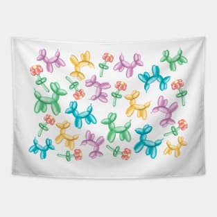 Balloon dog pattern Tapestry