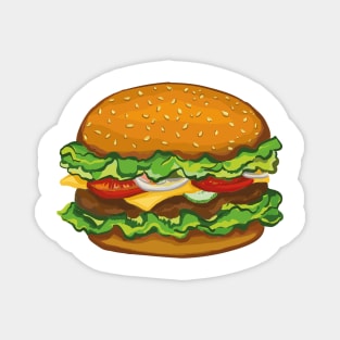 Burger Magnet