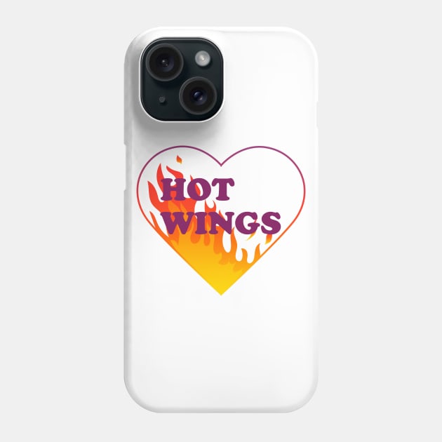 Hot Wings Hot Hands - Flats Sunset Phone Case by Erika Lei A.M.