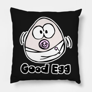 Good Egg Baby Girl Pillow