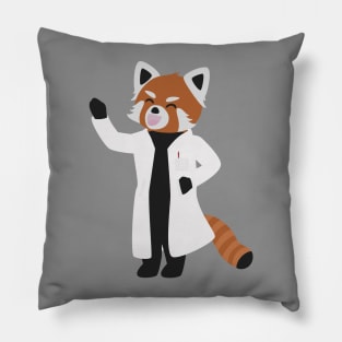 Mad Scientist Red Panda 変わり者 Hououin Kyouma - Okabe Steins Gate Pillow