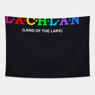 Lachlan  - Land of lakes. Tapestry